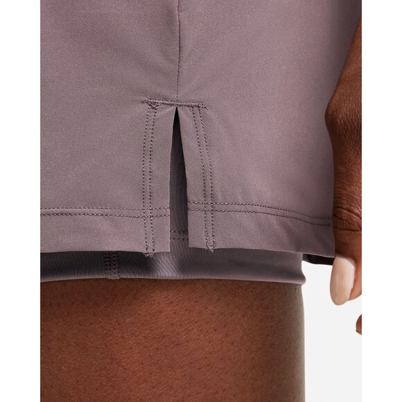 Nike Bliss Luxe Women Large Training tennis Dress Built-In Shorts purple DA0155 - Picture 9 of 14